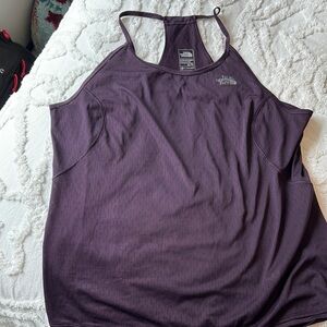 The North Face Purple Racerback Tank Top